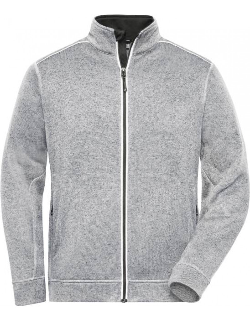 Jachetă de lucru tricotată din fleece pentru bărbați - Uni